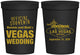 Personalized Wedding 16 oz Stadium Cups - Las Vegas | 466