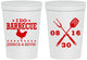 Personalized Wedding 16 oz Stadium Cups - I Do Barbecue Bbq | 472
