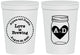 Personalized Wedding 16 oz Stadium Cups - Love Is Brewing | 486