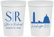 Personalized Wedding 16 oz Stadium Cups - Washington Dc | 500