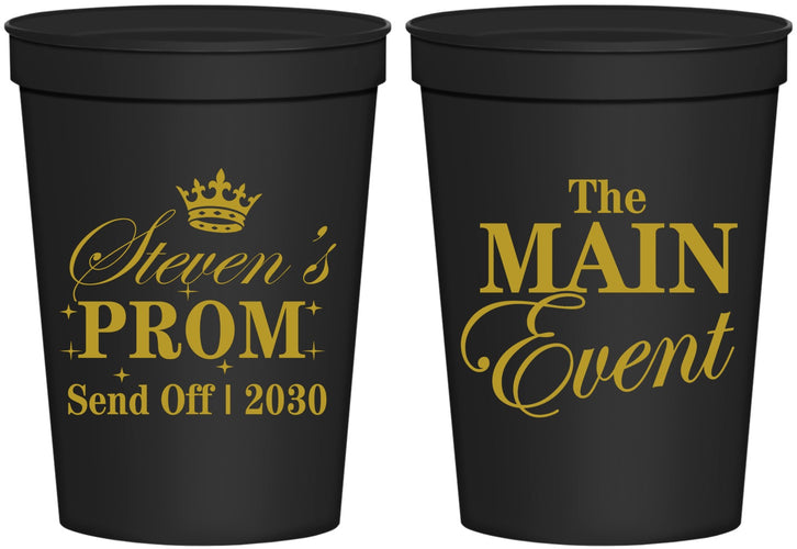 Personalized Prom 16 oz Stadium Cups - Send Off | 50008