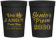 Personalized Prom 16 oz Stadium Cups - King Vote | 50019