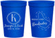 Personalized Wedding 16 oz Stadium Cups - Barbados | 508
