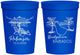 Personalized Wedding 16 oz Stadium Cups - Barbados | 509