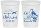 Personalized Wedding 16 oz Stadium Cups - Bermuda | 513