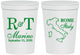 Personalized Wedding 16 oz Stadium Cups - Italy | 514