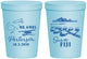 Personalized Wedding 16 oz Stadium Cups - Fiji | 525