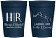 Personalized Wedding 16 oz Stadium Cups - Turks And Caicos | 546