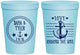 Personalized Wedding 16 oz Stadium Cups - Anchor The Soul | 558