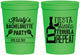Personalized Bachelorette 16 oz Stadium Cups - Fiesta Siesta Tequila Repeat | 60002