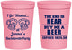 Personalized Bachelorette 16 oz Stadium Cups - I Got Wasted | 60015