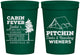 Personalized Bachelorette 16 oz Stadium Cups - Camping | 60019