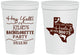 Personalized Bachelorette 16 oz Stadium Cups - Texas Cowgirl | 60041