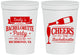 Personalized Bachelorette 16 oz Stadium Cups - Cheers | 60052