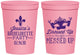 Personalized Bachelorette 16 oz Stadium Cups - Mardi Gras | 60061