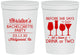 Personalized Bachelorette 16 oz Stadium Cups - Before She Says I Do | 60064