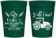 Personalized Bachelorette 16 oz Stadium Cups - Tractor Farm | 60070
