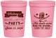Personalized Bachelorette 16 oz Stadium Cups - Cowgirl Boots | 60072