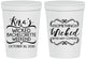 Personalized Bachelorette 16 oz Stadium Cups - Something Wicked | 60076