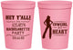 Personalized Bachelorette 16 oz Stadium Cups - Cowgirl At Heart | 60079