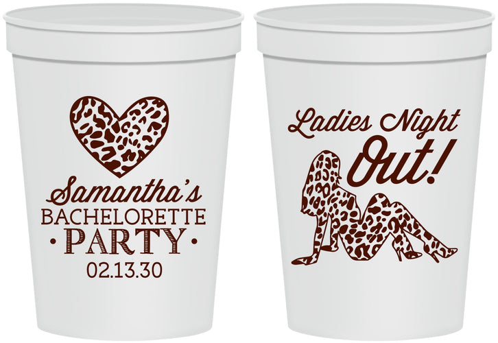 Personalized Bachelorette 16 oz Stadium Cups - Ladies Night Out | 60086