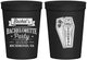 Personalized Bachelorette 16 oz Stadium Cups - Rip Single Life | 60096