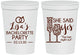 Personalized Bachelorette 16 oz Stadium Cups - The Last Night Out | 60097