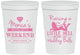 Personalized Bachelorette 16 oz Stadium Cups - Raising A Little Hell | 60103