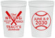 Personalized Bachelorette 16 oz Stadium Cups - Final Swing Before Ring | 60109