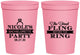 Personalized Bachelorette 16 oz Stadium Cups - Final Fling Before The Ring | 60110