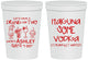 Personalized Bachelorette 16 oz Stadium Cups - Lets Get Wasted | 60119