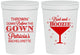 Personalized Bachelorette 16 oz Stadium Cups - Bad And Boozie | 60121