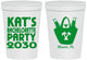 Personalized Bachelorette 16 oz Stadium Cups - Beach | 60126