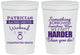 Personalized Bachelorette 16 oz Stadium Cups - Something Borrowed | 60130