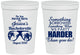 Personalized Bachelorette 16 oz Stadium Cups - Something Borrowed | 60132