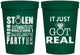 Personalized Bachelorette 16 oz Stadium Cups - Just Got Real | 60141