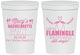 Personalized Bachelorette 16 oz Stadium Cups - Lets Flamingle Still Single | 60144