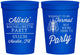 Personalized Bachelorette 16 oz Stadium Cups - Formal Party | 60145