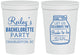 Personalized Bachelorette 16 oz Stadium Cups - Bride To Be | 60146