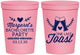 Personalized Bachelorette 16 oz Stadium Cups - One Last Toast | 60147