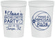 Personalized Bachelorette 16 oz Stadium Cups - Manis Mimosas | 60149