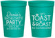 Personalized Bachelorette 16 oz Stadium Cups - Toast And Roast | 60153