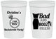 Personalized Bachelorette 16 oz Stadium Cups - Bad And Boozie | 60157