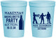 Personalized Bachelorette 16 oz Stadium Cups - Zombie | 60173