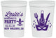 Personalized Bachelorette 16 oz Stadium Cups - Mardi Gras | 60185