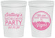 Personalized Bachelorette 16 oz Stadium Cups - Las Vegas | 60190