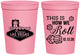 Personalized Bachelorette 16 oz Stadium Cups - Las Vegas | 60191