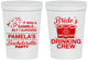 Personalized Bachelorette 16 oz Stadium Cups - Las Vegas | 60194