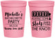 Personalized Bachelorette 16 oz Stadium Cups - Las Vegas | 60195