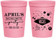 Personalized Bachelorette 16 oz Stadium Cups - Las Vegas | 60198